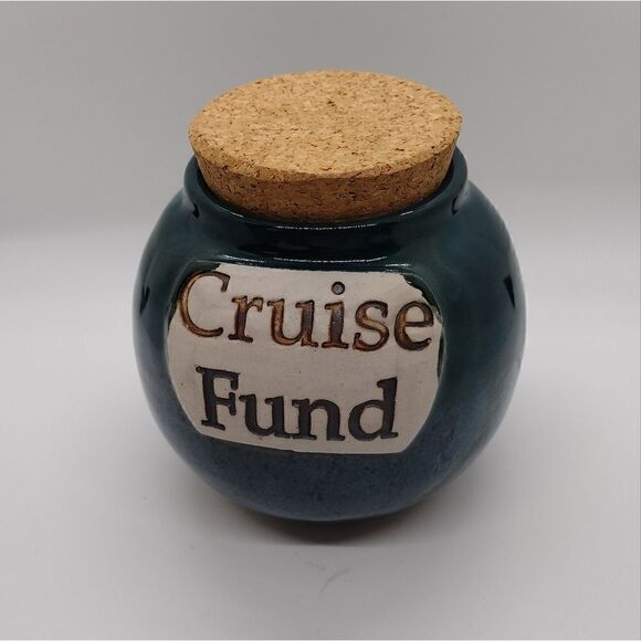 Cruise Finds Pottery Jar with Cork - Picture 1 of 4